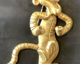 Grillige Vintage Tigger Pin/Broche voor liefhebbers van Winnie The Pooh and Friends