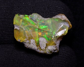 Opale de qualité AAA, cristal d’opale, opale brute, opale éthiopienne naturelle, opale brute non polie AAA, taille 22x14 MM, opale lâche non polie brute,