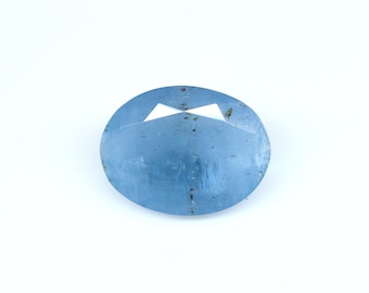 Aquamarine Oval Cut Gemstone Blue Aquamarine Faceted Ring Size Gemstone Aquamarine Crystal Gem For Jewelry 10.40  Ct
