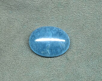 100% Natural Aquamarine Cabochon,Unheated Aquamarine 27.90 CT 26x19x8 MM Healing Crystal,AAA Quality Hand Polished Stone,Aquamarine Gemstone