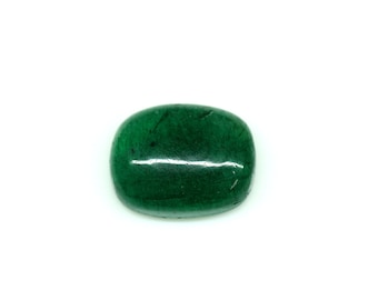 AAA Quality Natural Beryl Emerald Cabochon Gemstone Ring Size Emerald Baguette Shape Emerald Loose Gemstone For Jewelry 5.30 CT 12x9x4 MM