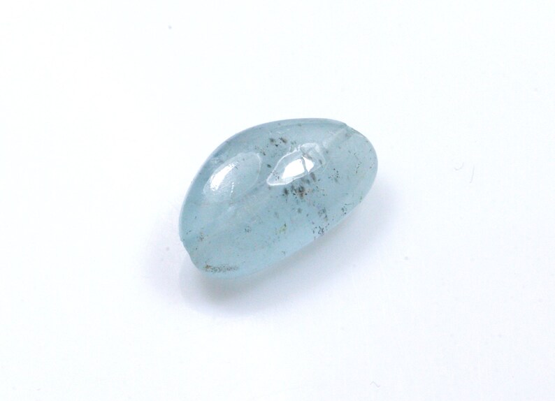 Natural Aquamarine Fancy Shape Gemstone Aquamarine Cabochon Gemstone Ring Size Aquamarine Loose Stone 11x6x4 mm AQUAMARINE Gemstone 2.45 Ct