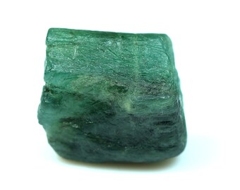 AAA++ Quality Natural Green Zambian Emerald Raw Rough Gemstone 18.45 CT 17x15x10 MM Pendant Size Emerald Raw Rough Emerald May Birthstone