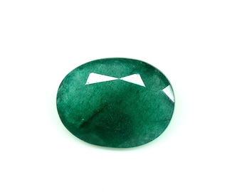 Natural Beryl Emerald Faceted Gemstone Ring Size Emerald Loose Gemstone Oval Shape Green Emerald Gemstone 7.60 CT 16x13 MM For Jewelry