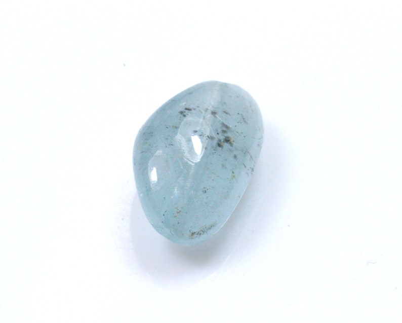 Natural Aquamarine Fancy Shape Gemstone Aquamarine Cabochon Gemstone Ring Size Aquamarine Loose Stone 11x6x4 mm AQUAMARINE Gemstone 2.45 Ct