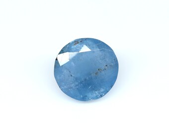 Aquamarine Faceted Gemstone Blue Aquamarine Faceted Ring Size Gemstone Aquamarine Crystal Gem For Jewelry 9.80 Ct