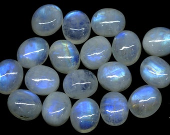 Wholesale  Moonstone Pack!  Moonstone Cabochon Lot- Bulk Flashy Moonstone Crystal lot - Smooth Flashy Cab For Jewelry