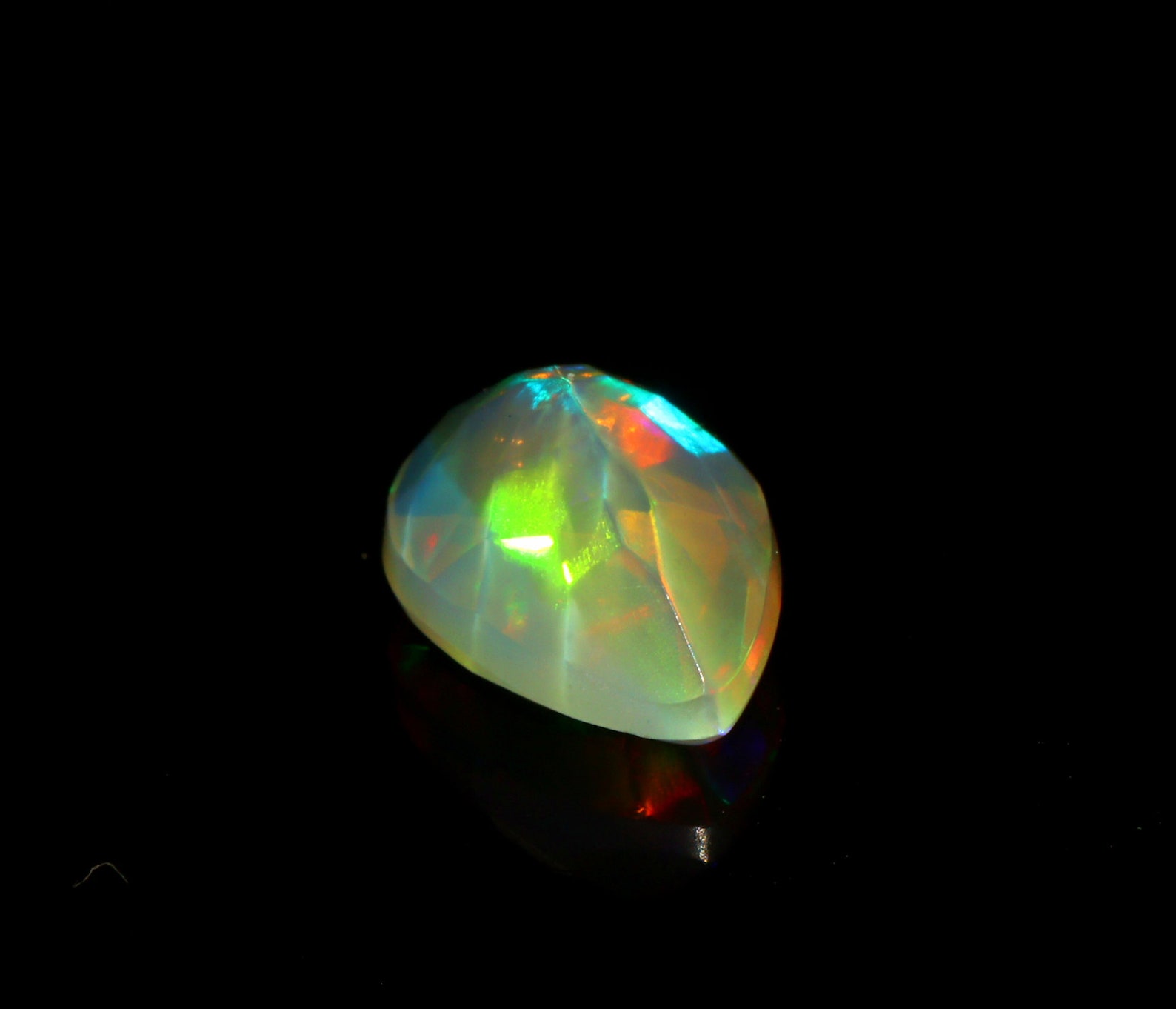 OPAL GEMSTONE 1.30 Carat Natural Opal Pear Shape Gemstone | Etsy