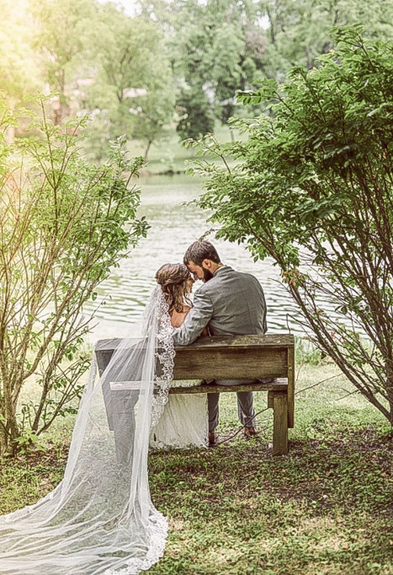 plain veil TS 718 chapel veil waltz veil Bridal veil elegant veil simple veil cathedral veil classic veil floor length veil