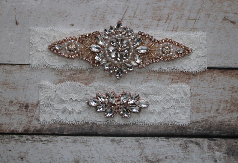 Crystal Bridal Garter Bridal Garter Wedding Garter WS85514 Wedding Garter Set Lace Bridal Garter Set