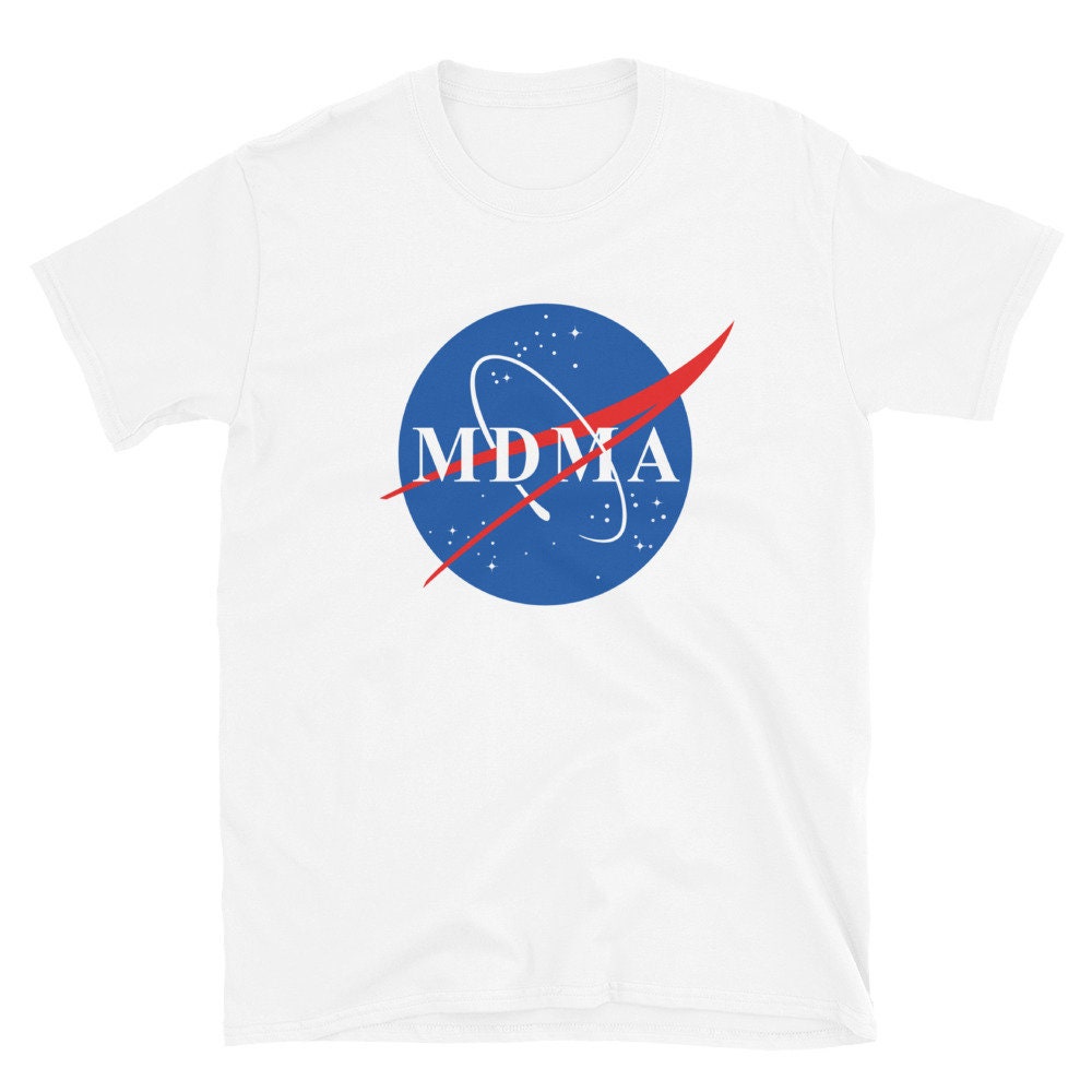 NASA MDMA Molly Ecstasy T-shirt - Funny Gift for EDM Rave Festival