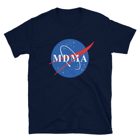 NASA MDMA Molly Ecstasy T-shirt - Funny Gift for EDM Rave Festival