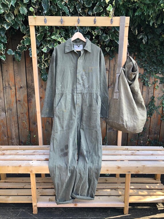 Genuine Issue 1970's Dutch Army Coverall Medium