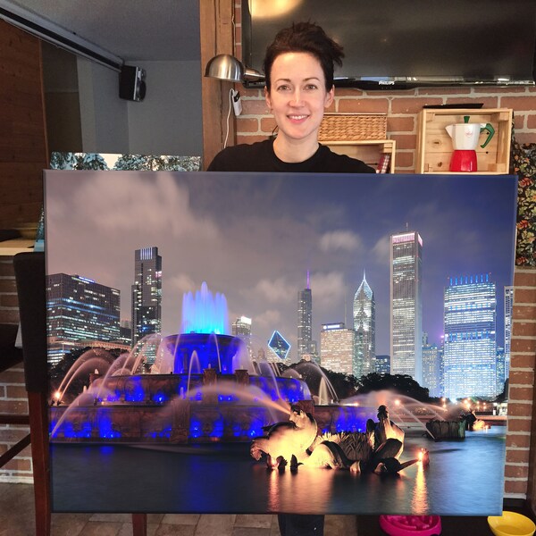 Buckingham Fountain Etsy