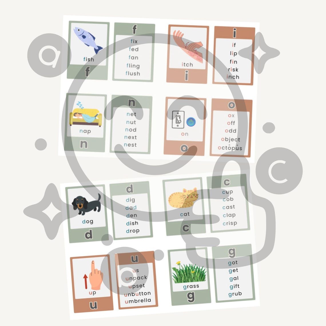Phonics Sound Flashcards | Kindergarten Literacy, Beginning Sound ...