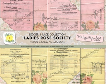 Ledger N' Lace Kollektion: Ladies Rose Society