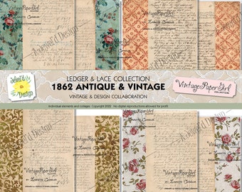 Ledger N' Lace Kollektion: 1862 Antique & Vintage