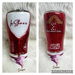 DST - Cardigan Inspired Zipper Tumbler