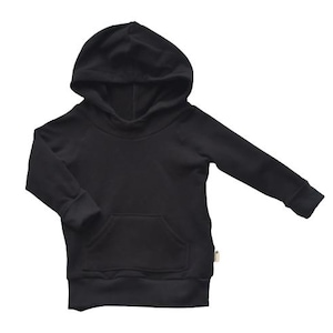 Organic cotton toddler hoodie - dark blue