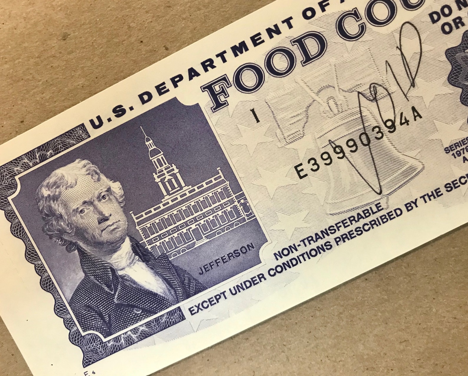 1978 Vintage Collectible Five Dollar Food Coupon Food Stamp Etsy