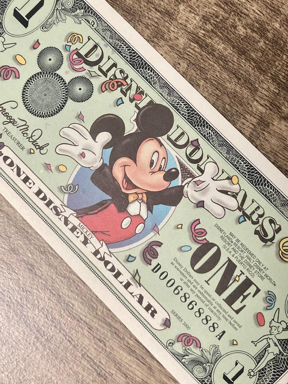 Mickey One Dollar - Etsy
