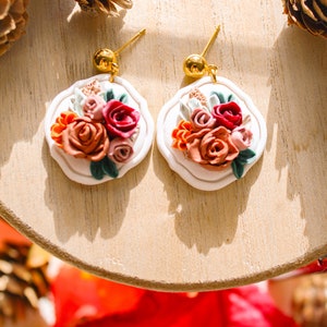 Fall Floral Dangles image 1