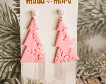 Árboles de Navidad rosados