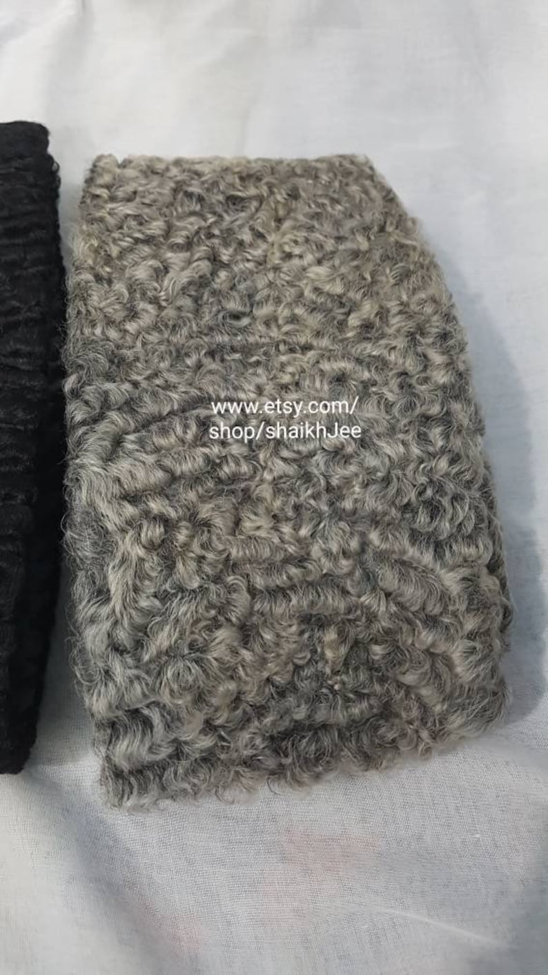 Orignal 100% Hat karakul Qaraqul jinnah cap lamb boardtail kufi fur sheep hat handamade wool sheep hat afghan karzai cap high quality image 9