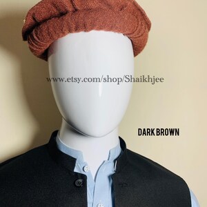 100% Wool Handmade Chitrali Cap-afghani Pakol Topi- Wool Hat From ...