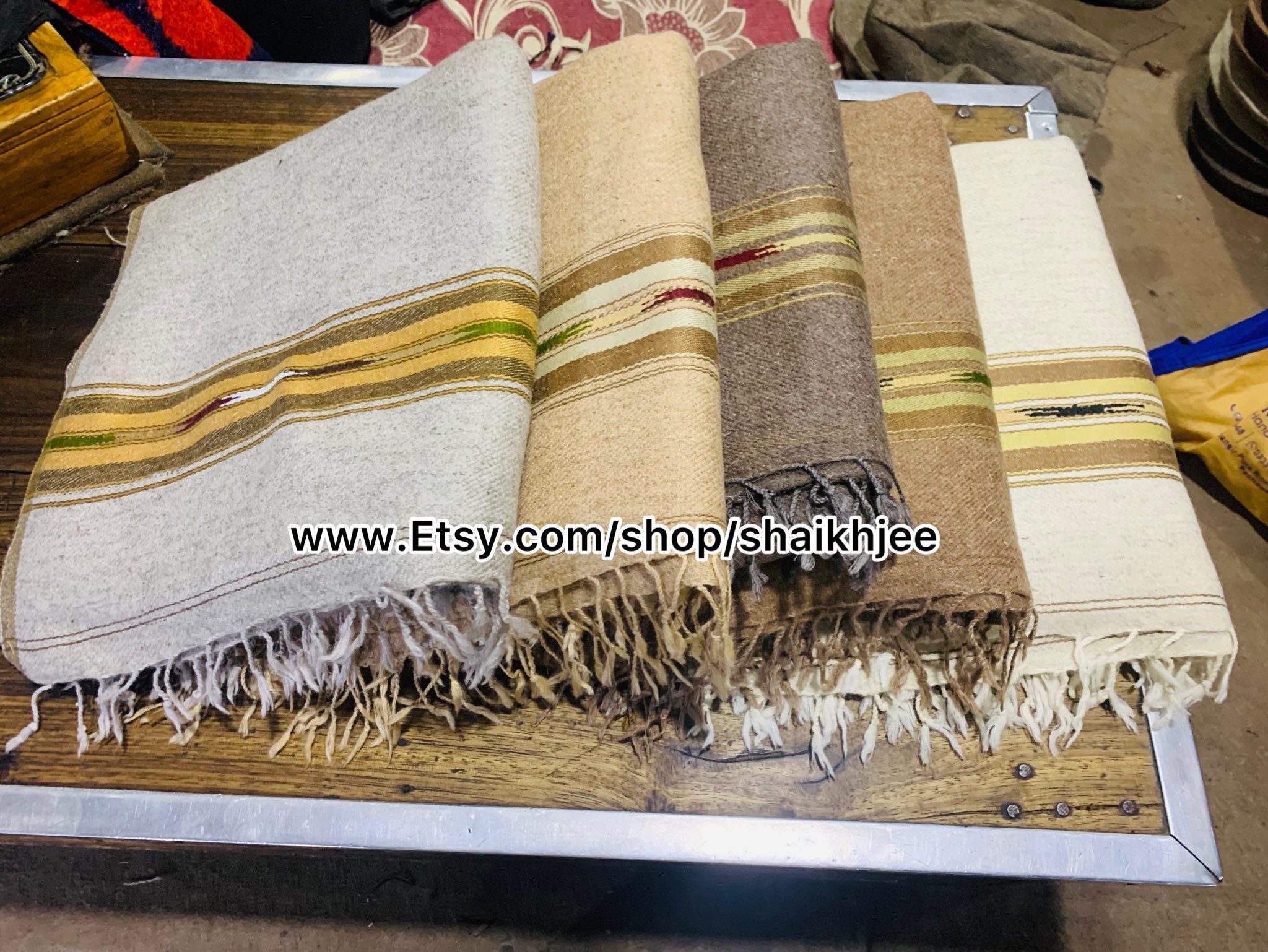 Premium Quality woollen handmade woollen shawl-swati winter wool shawls-Afghani patu shawl wrap-large blanket-scarf-Christmas gift