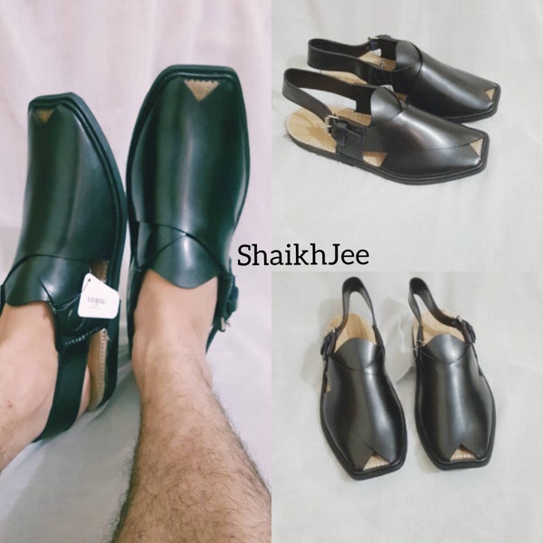 Premium quality handmade Peshawari chappal, leather men sandals,kaptan,kaftan chappel,traditional leather flip flop, Free Express shipping