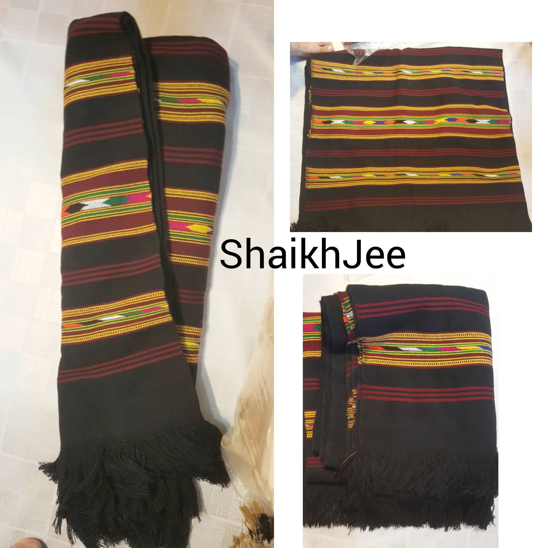 1 BLACK PAKOL MENS WOMEN AFGHAN PATOO BLANKET BLACK SHAWL PATU LONG SCARF WRAP 1 BLACK PAKOL MENS WOMEN AFGHAN PATOO BLANKET BLACK SHAWL PATU LONG SCARF WRAP