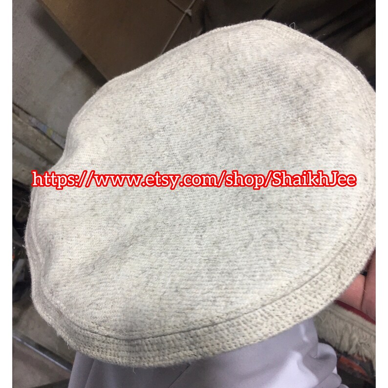 Handmade Original 100% Wool Pakol With Feather,pakul Hat- Chitrali Topi ...