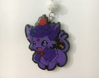 Espeon Charm Keychain