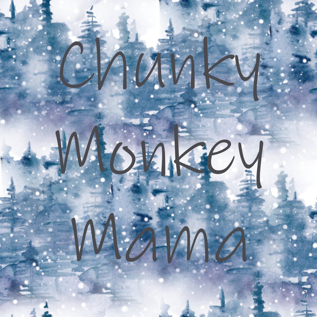 Watercolor Winter Wonderland Seamless Pattern - Etsy