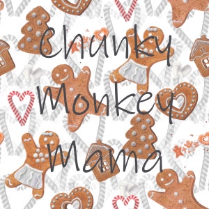 Gingerbread Seamless pattern