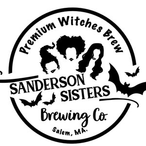 Sanderson Sister Brideing Company SVG- Digital Download