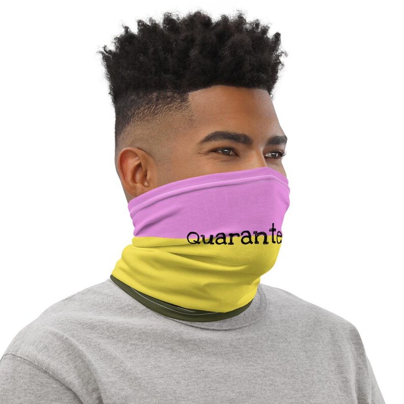 Customizable Quaranteacher Neck Gaiter/ Face Mask Etsy