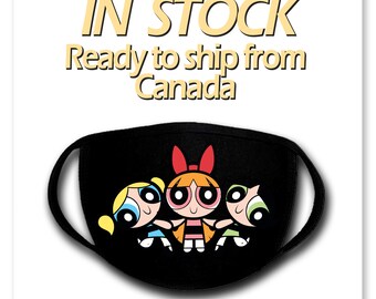 Powerpuff Girls Mask Etsy