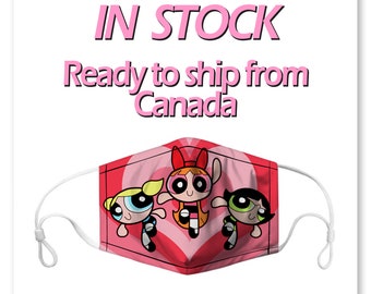 Powerpuff Girls Mask Etsy