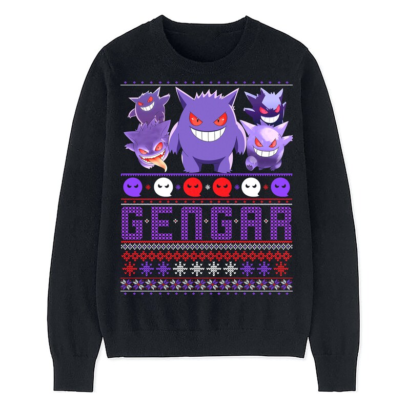 gengar sweater etsy