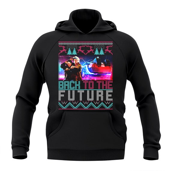 back to the future ugly christmas sweater