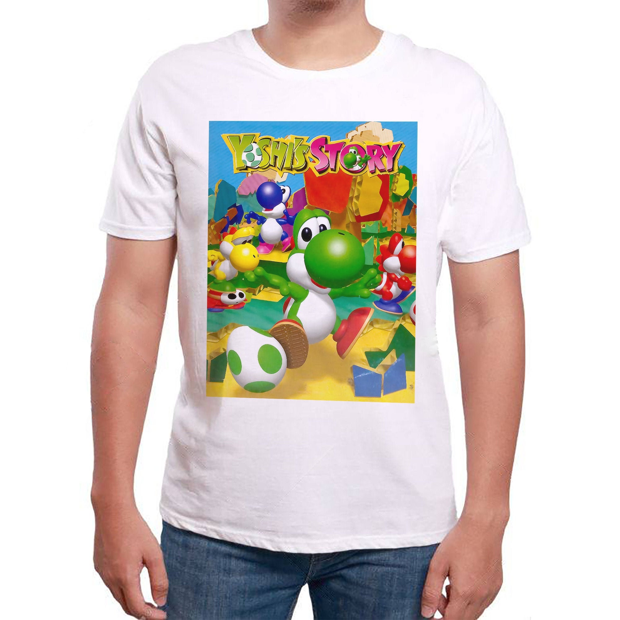 Yoshi's Story Custom T Shirt Unisex Mens & Women's Etsy