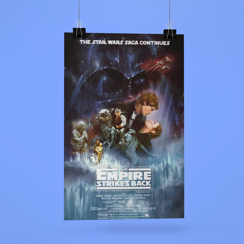 Star Wars The Empire Strikes Back Special Edition Poster Etsy