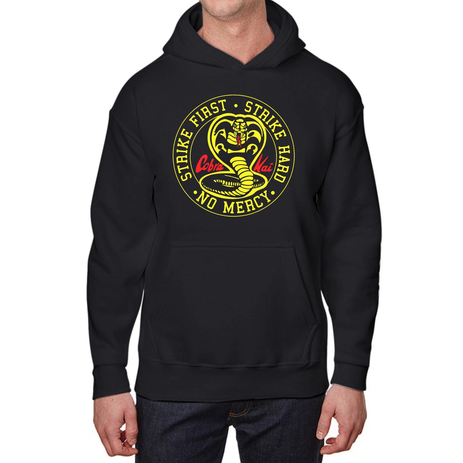 Cobra Kai Emblem Karate Kid Hoodie Sweater Unisex Mens & | Etsy