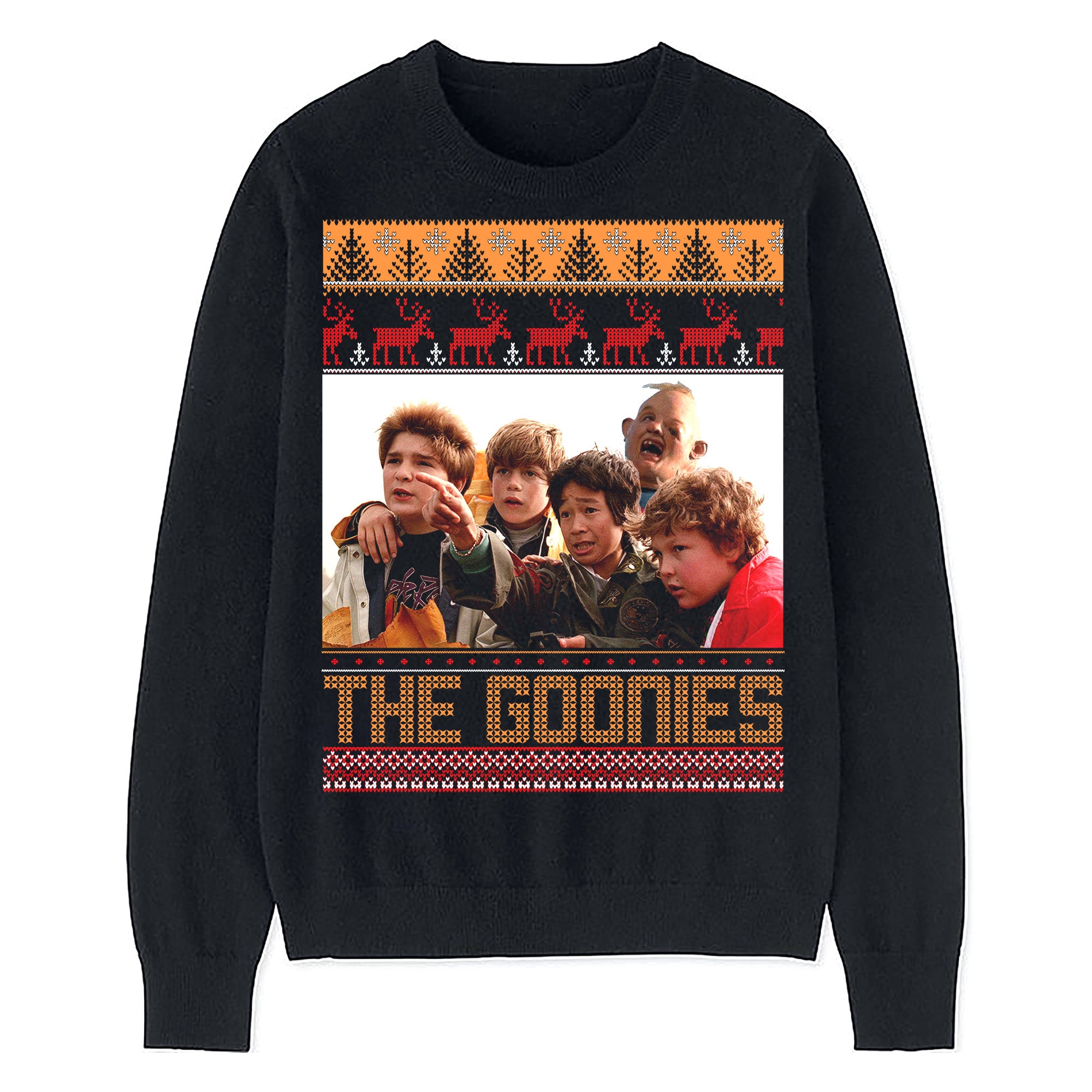 The Goonies Ugly Christmas Sweater Custom Crewneck Unisex Mens Etsy