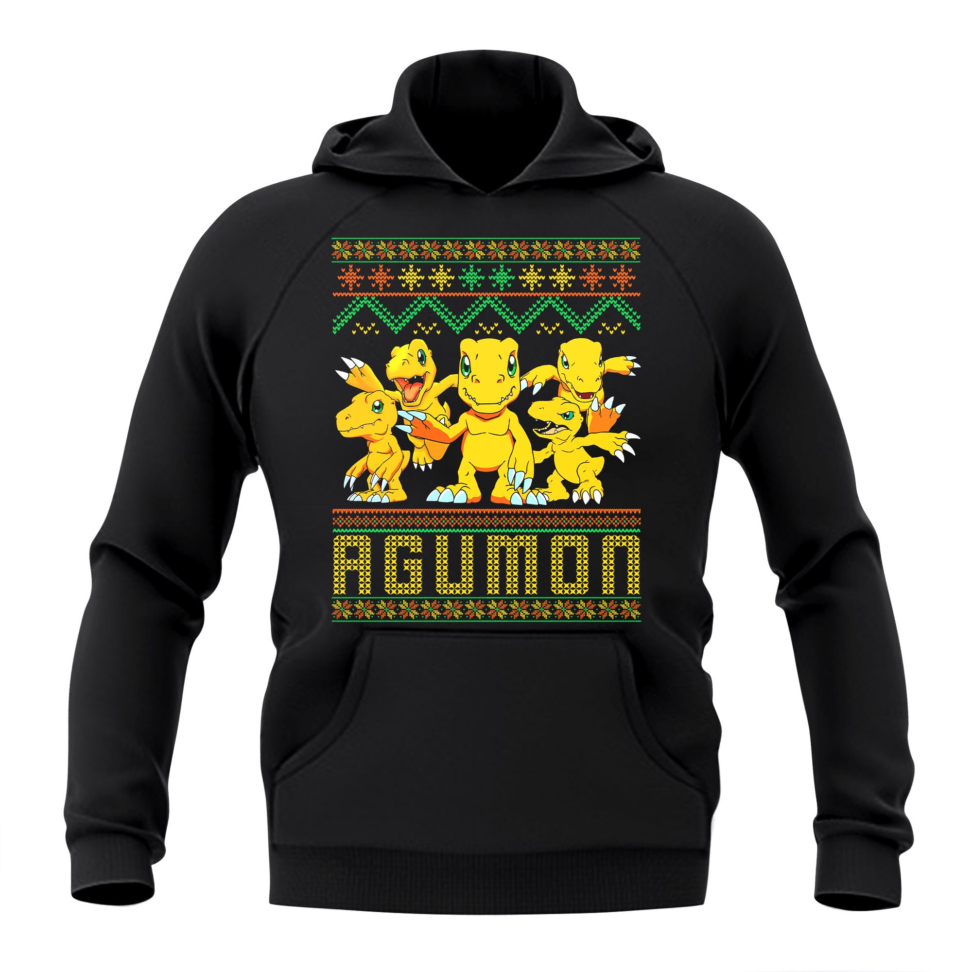 digimon ugly christmas sweater
