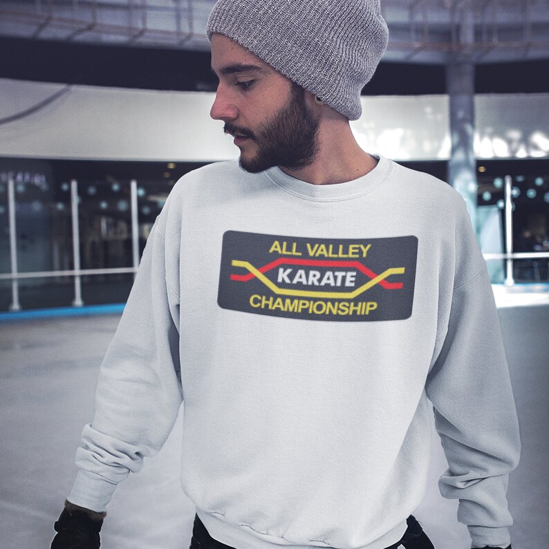 All Valley Karate Championships Sweater Custom Crewneck Unisex Mens /& Women/'s Clothing Shirt Video Game Clothing Classics Christmas Gifts