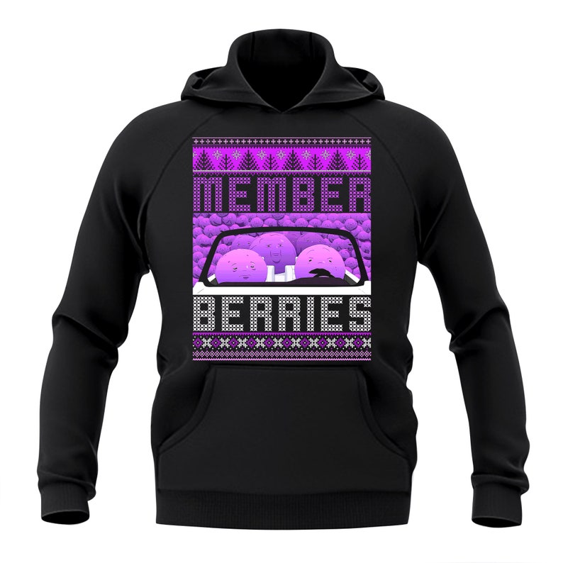 Member Berries South Park Ugly Christmas Hoodie Sweater Unisex Mens /& Women/'s Clothing Video Game Retro Classic Retro Hoodie Christmas Gift