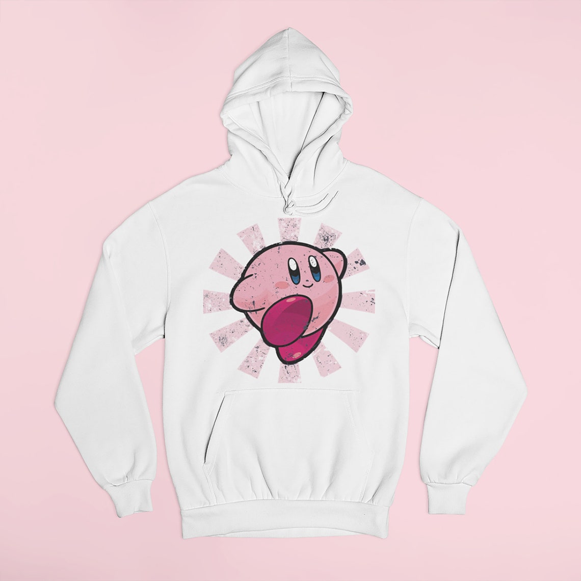 Kirby Retro Emblem Hoodie Sweater Unisex Mens & Women's Etsy
